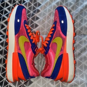 Womens Nike Waffle One Running Shoe, Sz 8